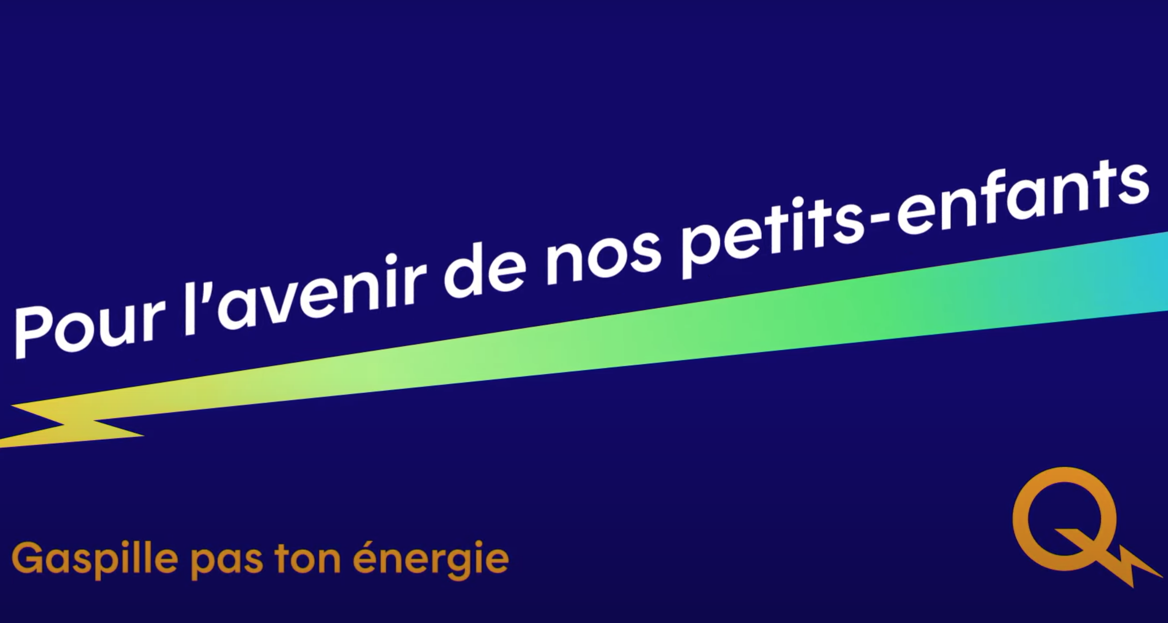 Ne gaspillez pas votre énergie !